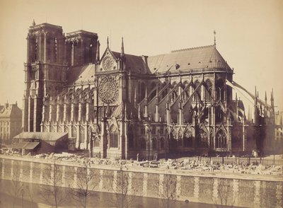 Notre-Dame de Paris Katedrali by Gustave Le Gray