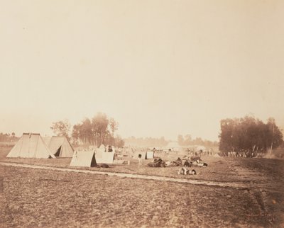 Bivouac by Gustave Le Gray