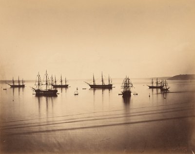 Fransız Filosu, Cherbourg by Gustave Le Gray