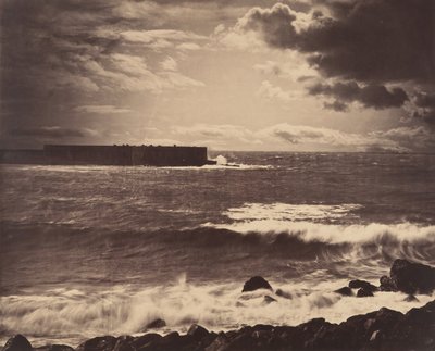 [Büyük Dalga, Sète], 1857. by Gustave Le Gray