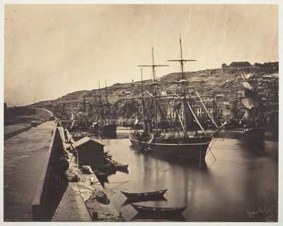 Sète-Akdeniz Limanı ve Şehri by Gustave Le Gray