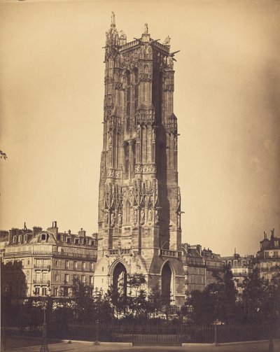 Tour St. Jacques by Gustave Le Gray