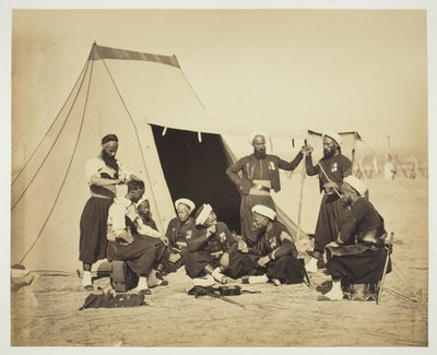 İsimsiz (Zouaves) by Gustave Le Gray