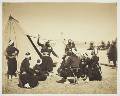 Zouave Hikâye Anlatıcısı, 1857. by Gustave Le Gray