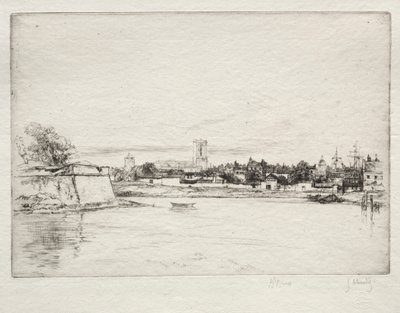 Le Petit St. Eloi, La Rochelle by Gustave Leheutre