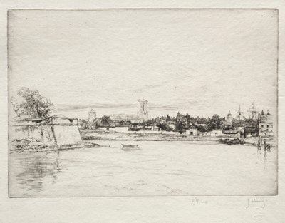 Le Petit St. Eloi, La Rochelle. by Gustave Leheutre