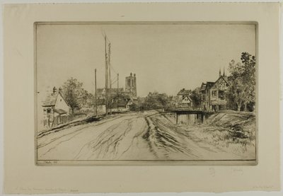 Yeni Kanalın Kilidi, Troyes by Gustave Leheutre
