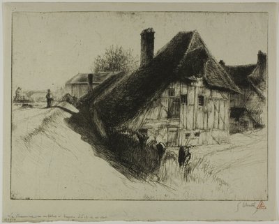 Alçak Köylü Konutu, Troyes by Gustave Leheutre