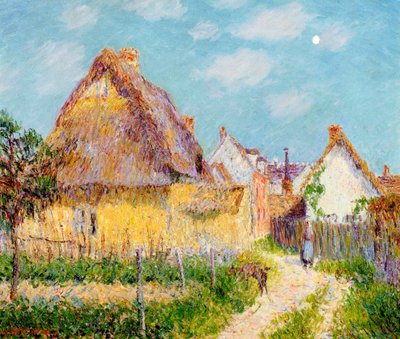Le Vaudreuil'deki Kulübe, 1903 by Gustave Loiseau