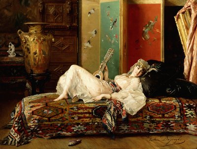 Yatan Odalık, by Gustave Léonard de Jonghe