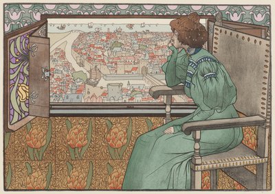 Solveig, yaklaşık 1897. by Gustave Max Stevens