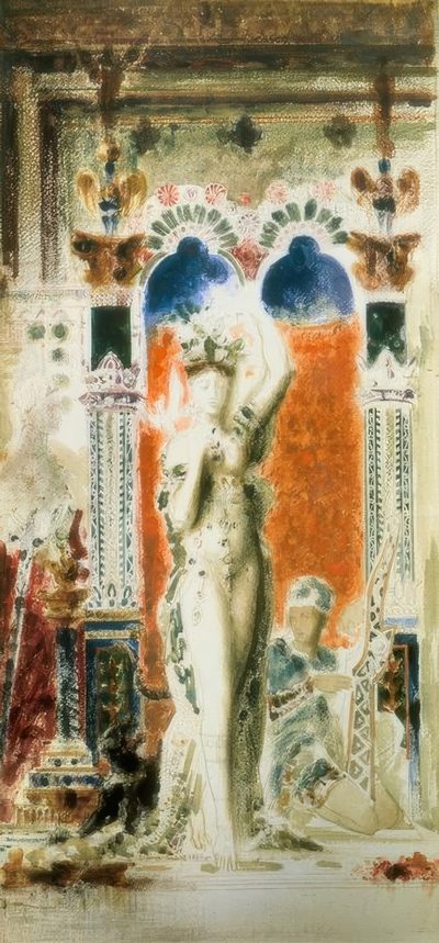 dans eden salome by Gustave Moreau