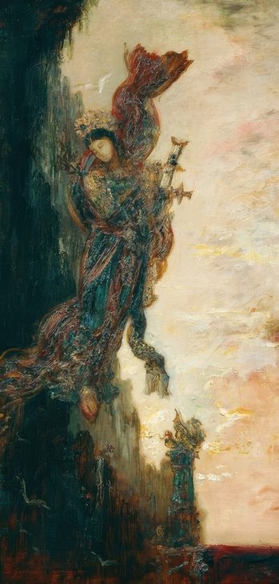 sapo mezarı by Gustave Moreau