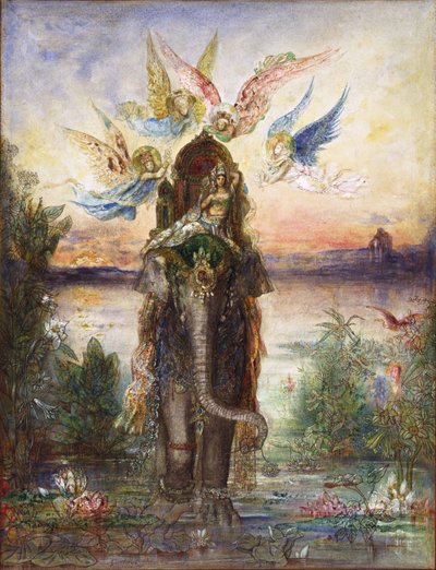 Kutsal Fil Perisi by Gustave Moreau