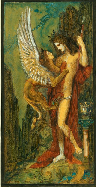 Sfenks by Gustave Moreau