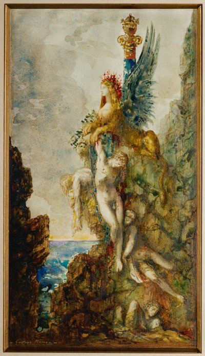 Muzaffer Sfenks by Gustave Moreau