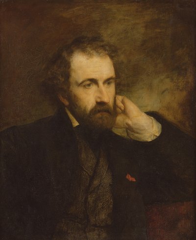 Paul Chenavard'ın Portresi (1807-95) by Gustave Ricard