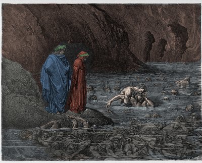 Cehennem, Canto 32: Ugolino (Ugolin della Gherardesca) Başpiskopos Ruggieri