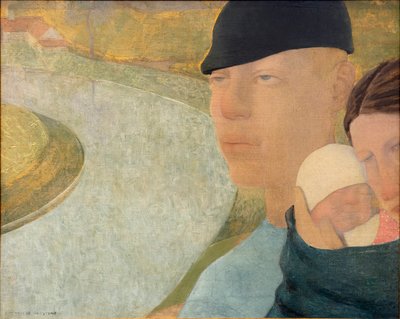 çiftçi ailesi by Gustave Van de Woestyne