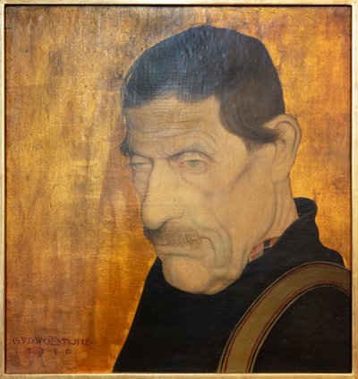 Man-Nandje Hooft'un Başkanı by Gustave Van de Woestyne