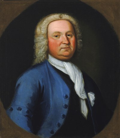 Dr. Gustavus Brown, 1742. by Gustavus Hesselius