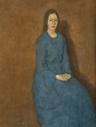 Mavili Genç Kadın, c.1914-15 by Gwen John