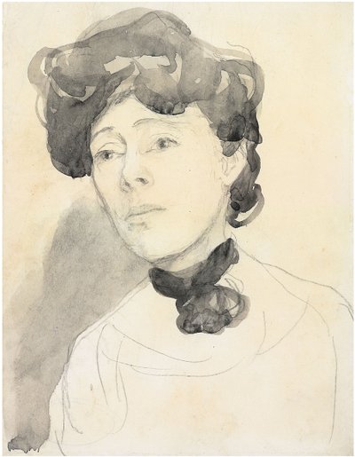 Bir Hanımefendinin Portresi, c. 1909-1910 by Gwen John