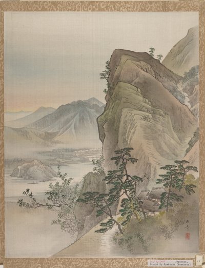 Manzara, 1800. by Gyokusho Kawabata