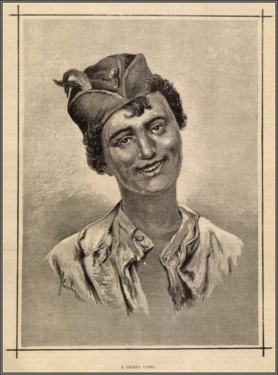 Yeni gelen çingene. Mo. ve Dünya, 1883 by Gyula Széchy