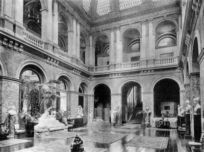 Büyük Salon, Bridgewater Evi, 1908. by HN King
