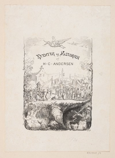 Ara Başlık No. 2 ila H.C. Andersen, "Maceralar ve Hikayeler", Cilt 1 by H.P. Hansen