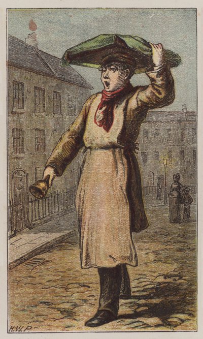 Muffin Man (renkli taş) by H.W. (after) Petherick