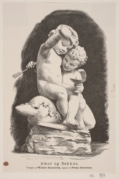 Aşk tanrısı ve Bakkus by H. C. Henneberg