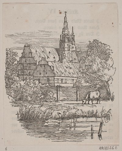 Frederiksborg Kalesi by H. C. Henneberg