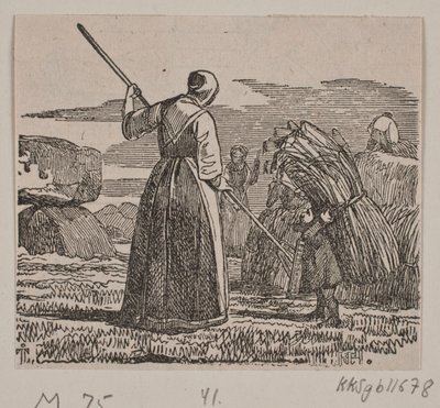 "Kuşun ve Trolün Annesi" için İllüstrasyon by H. C. Henneberg