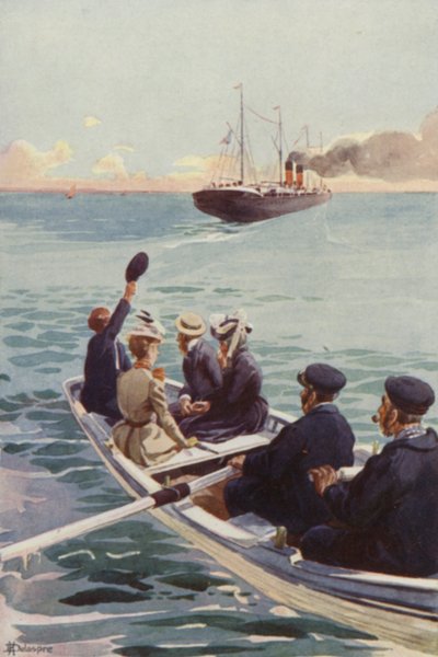 Vapur her saniye küçülüyordu by H. Delaspre