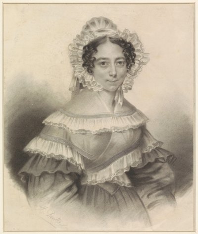 Bir bayan portresi by H. Deville