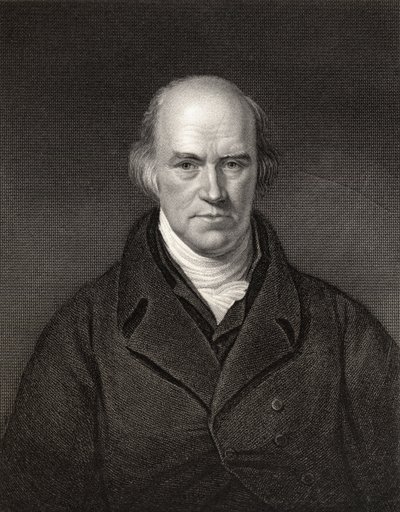 Davies Gilbert, Royal Society Başkanı, J. Thompson tarafından 