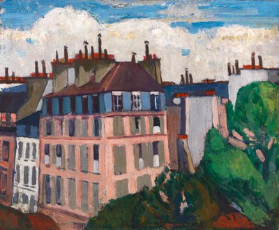 Çatılar, Paris, 1909-1912. by H Lyman Sayen