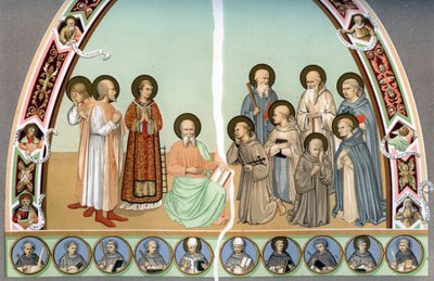Kutsal adamlar, 15. yüzyıl 1849. by H. Moulin