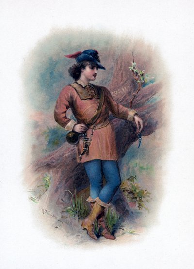 "Orlando", 1891. by H Saunders