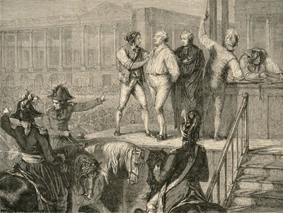 The Execution of Louis XVI on 21 January, 1793  by H. de la Charlerie