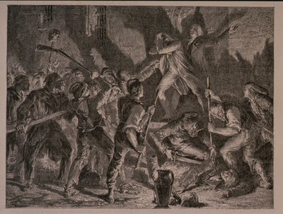 Jean-Baptiste Charles Carbonneau (d.1815) tarafından oyulmuş, Eylül 1792