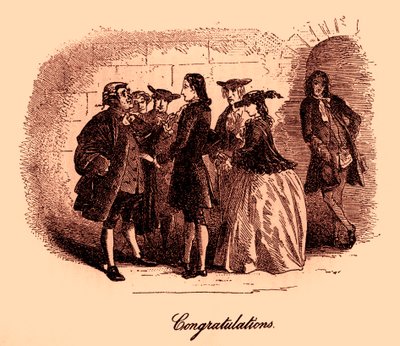 İki Şehrin Hikayesi, Charles Dickens by Hablot Knight Browne