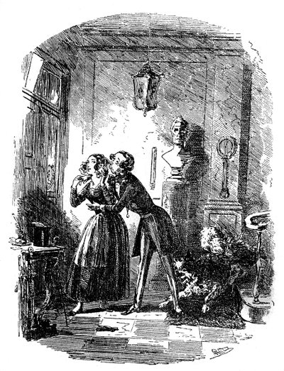 Dombey & Oğul, Charles Dickens by Hablot Knight Browne