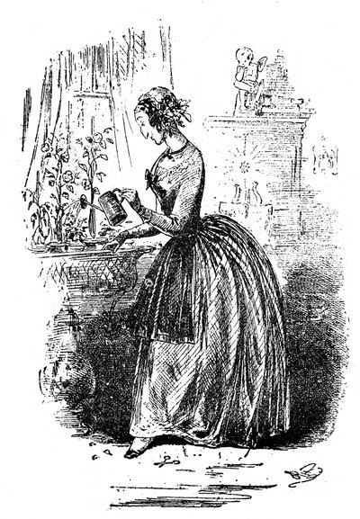 Dombey & Oğul, Charles Dickens by Hablot Knight Browne