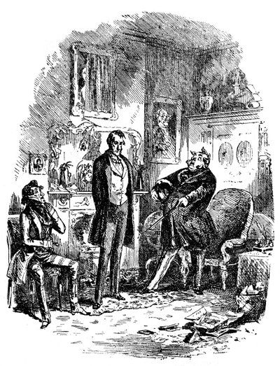 Dombey & Oğul, Charles Dickens by Hablot Knight Browne