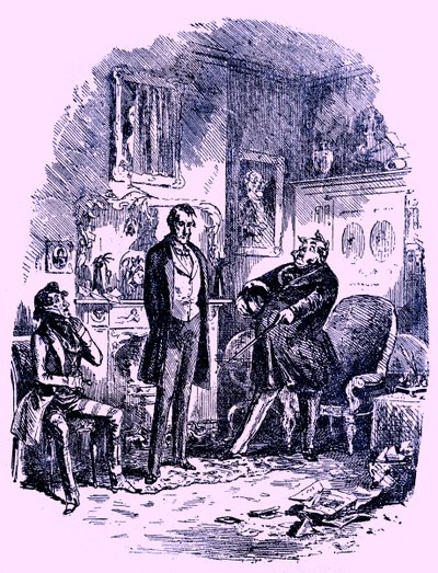 Dombey & Oğul, Charles Dickens by Hablot Knight Browne