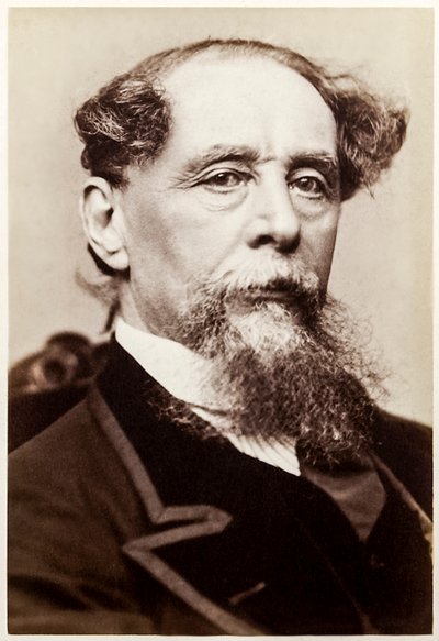 Charles Dickens: İngiliz yazar ve popüler Viktorya dönemi romancısı by Hablot Knight Browne