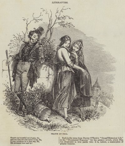 Büyük Tarihsel Lilt by Hablot Knight Browne